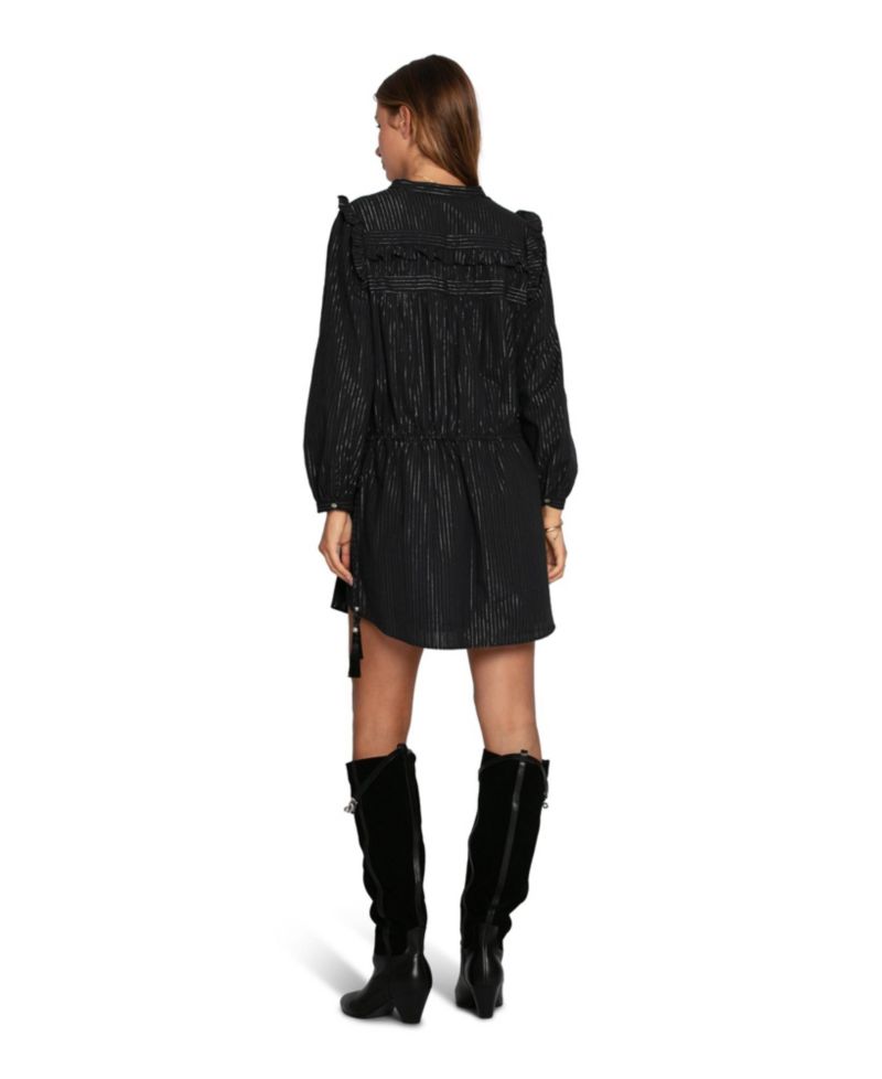 Women's Off the Vine Lurex Stripe Mini Dress