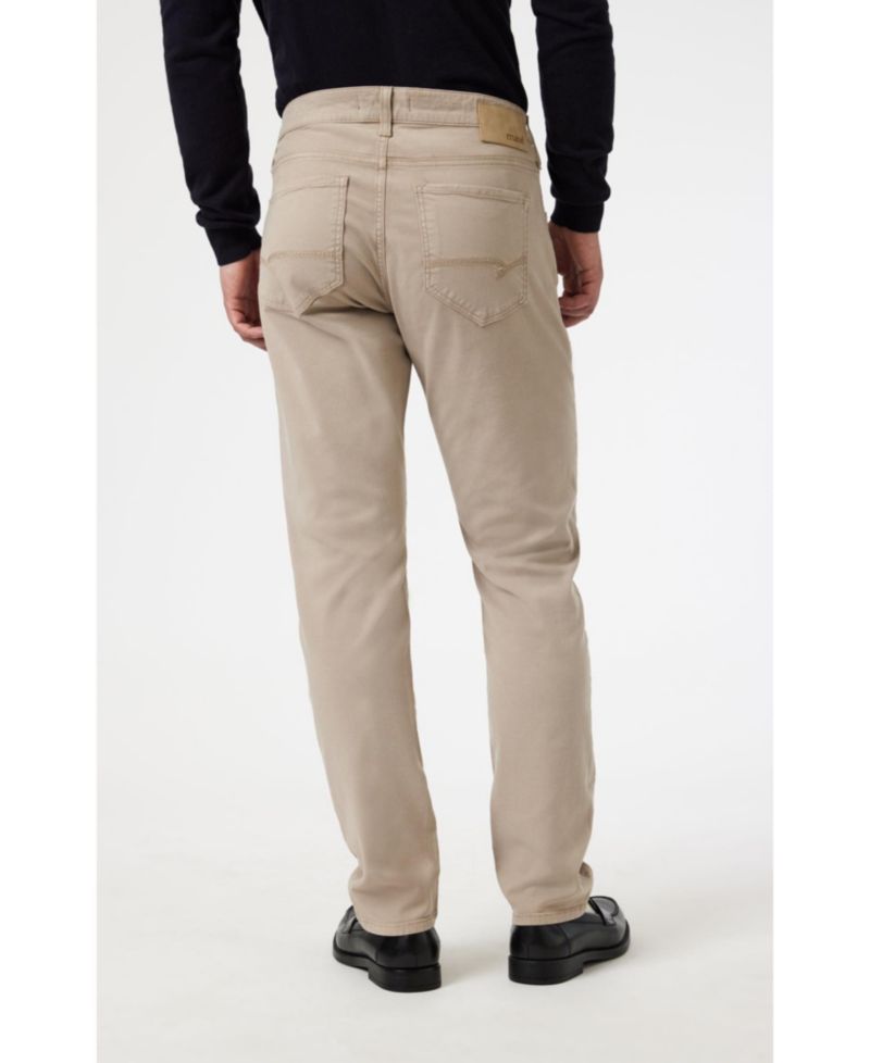 Men's Marcus Slim Straight Leg In Latte Luxe Twill Jeans