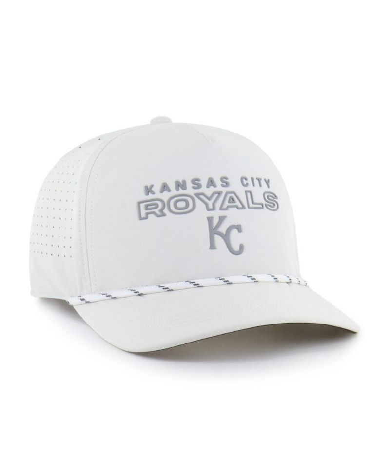 Men's White Kansas City Royals Forward Vault Hitch Adjustable Hat