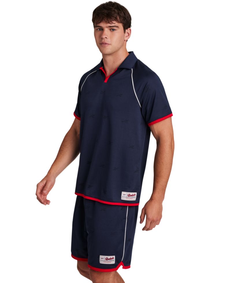Men's United Logo Relaxed-Fit Jersey Polo