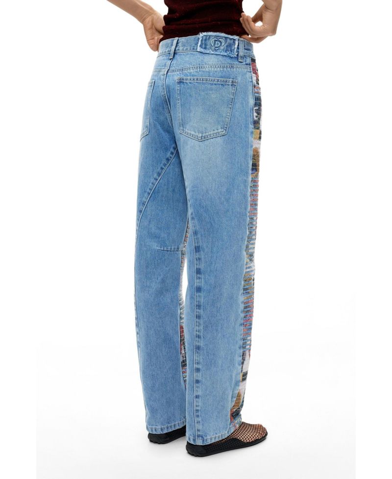 Women's Printed balloon jeans