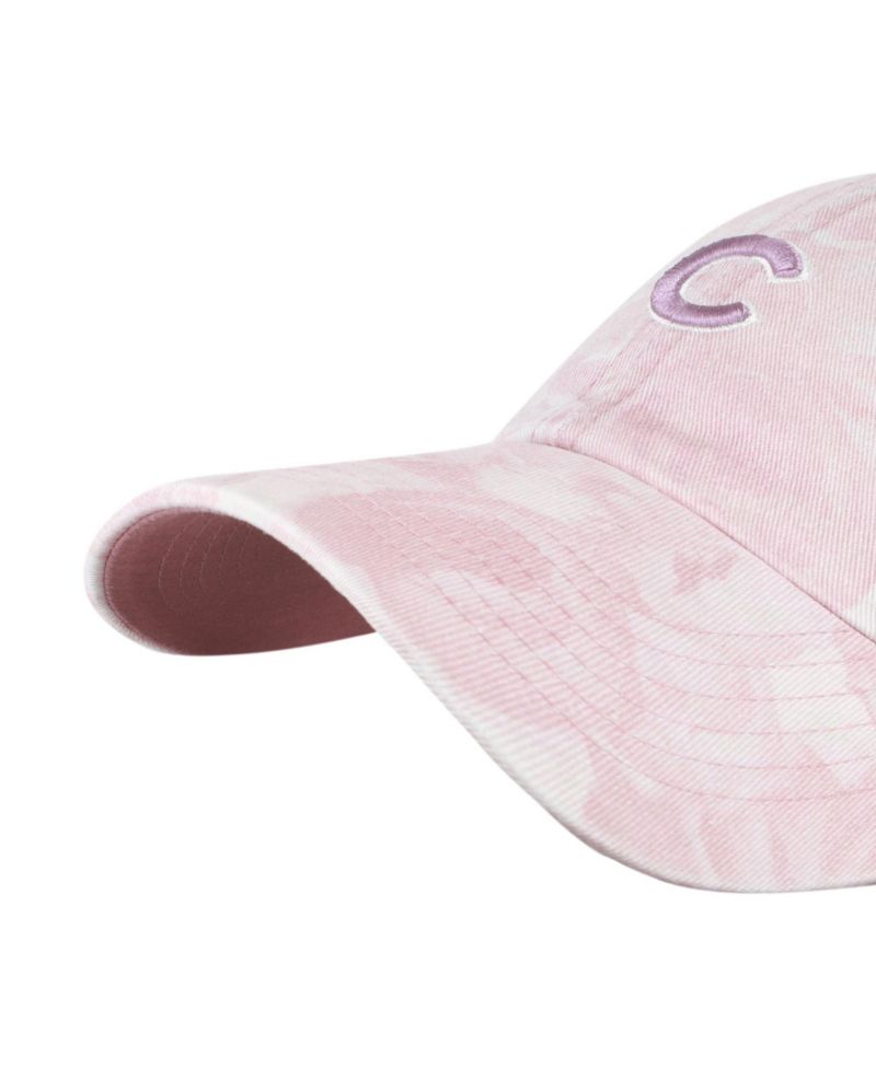 Women's Pink Chicago Cubs Gardenia Clean Up Adjustable Hat