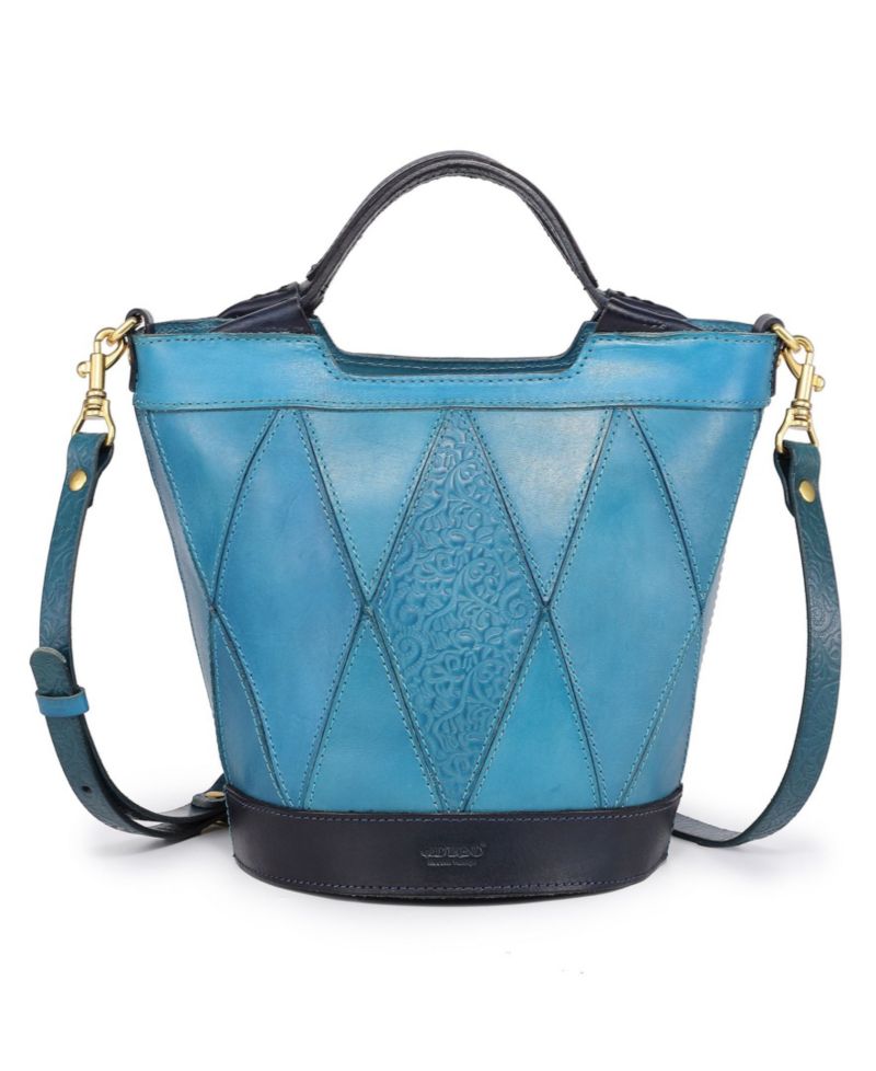 Primrose Mini Leather Crossbody Tote Bag