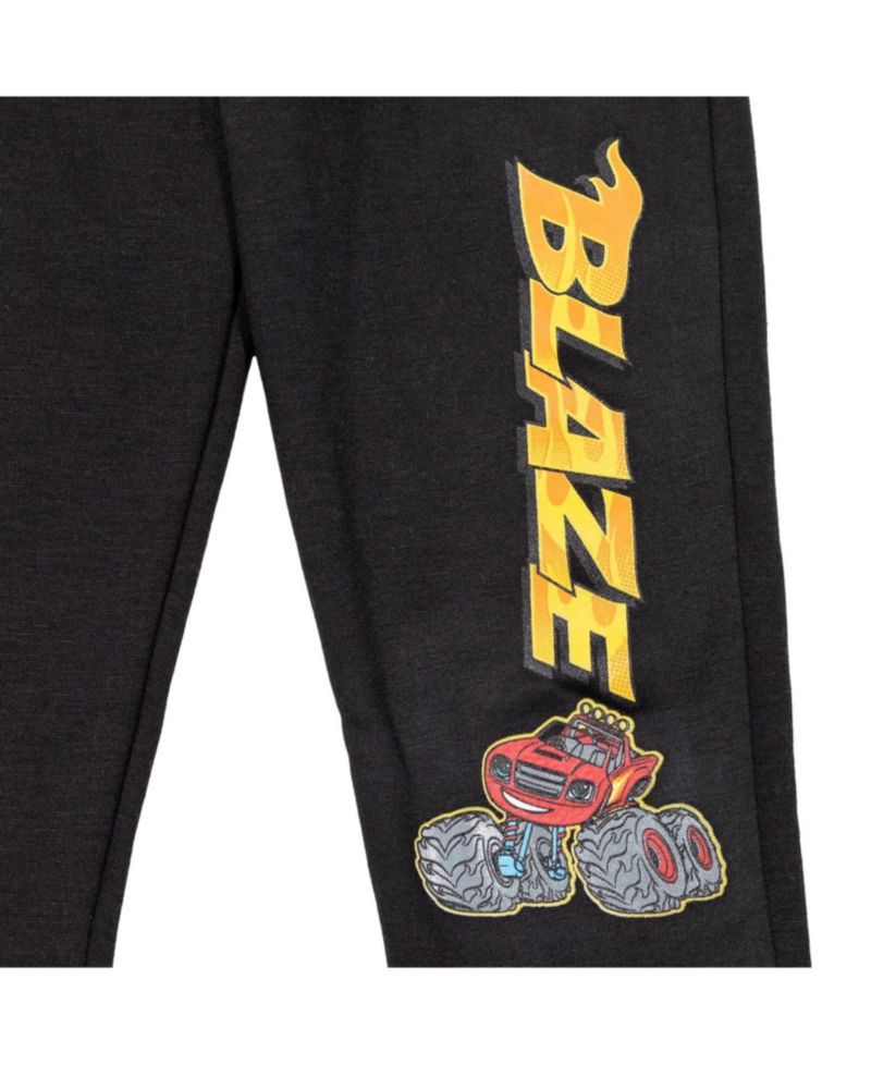 Boys Zeg Stripes Pickle Fleece Pullover Hoodie and Jogger Pants Outfit Set
