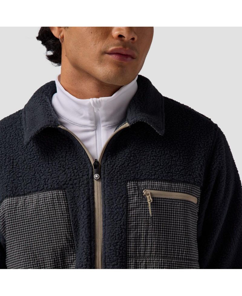 Men's Wander Pile-Fleece Shirt Jacket- Fleece Jackets