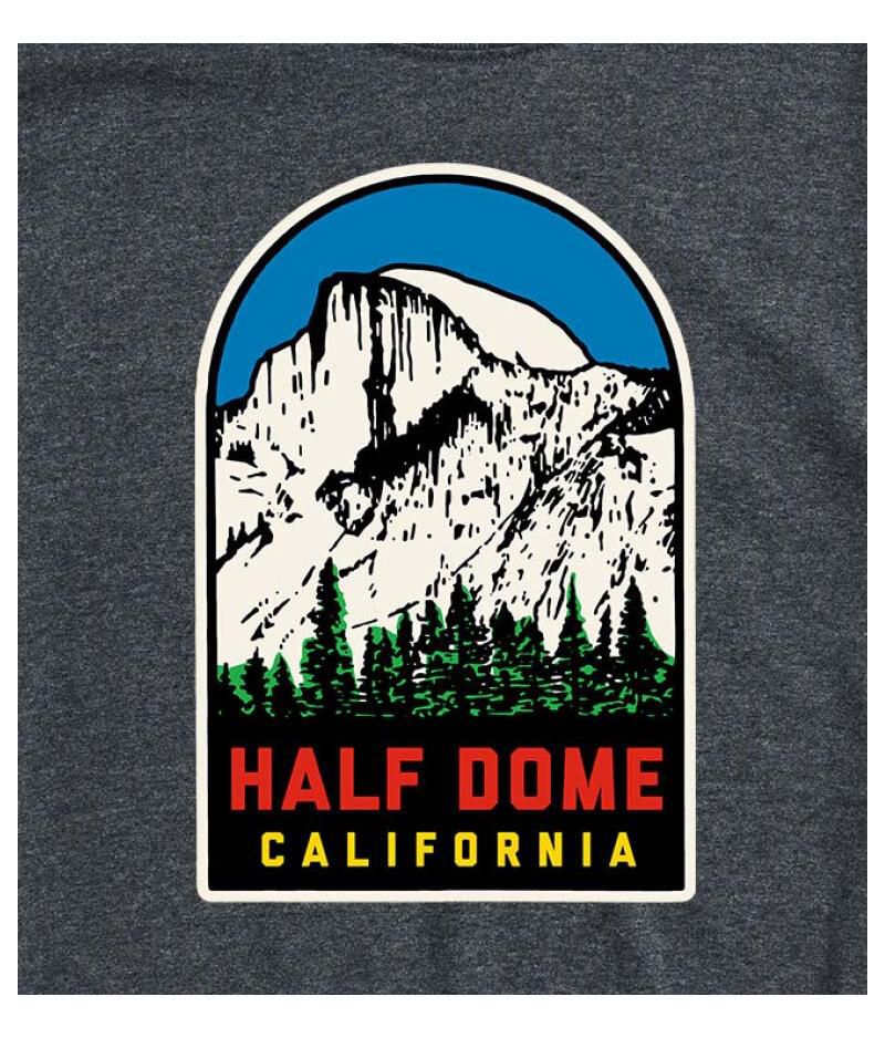 Hybrid Apparel Half Dome California Men's Short Sleeve Tee