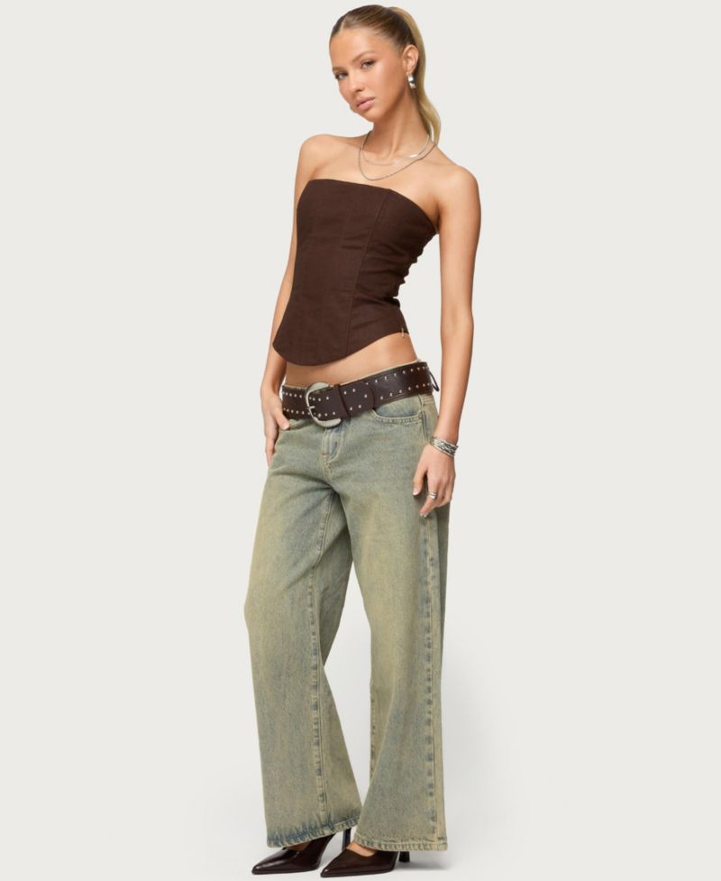 Women's Hadar Linen Look Corset