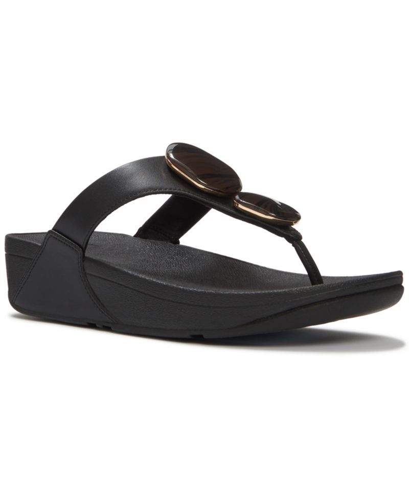Women's Lulu Marbled-Stone Slip-On Wedge Sandals