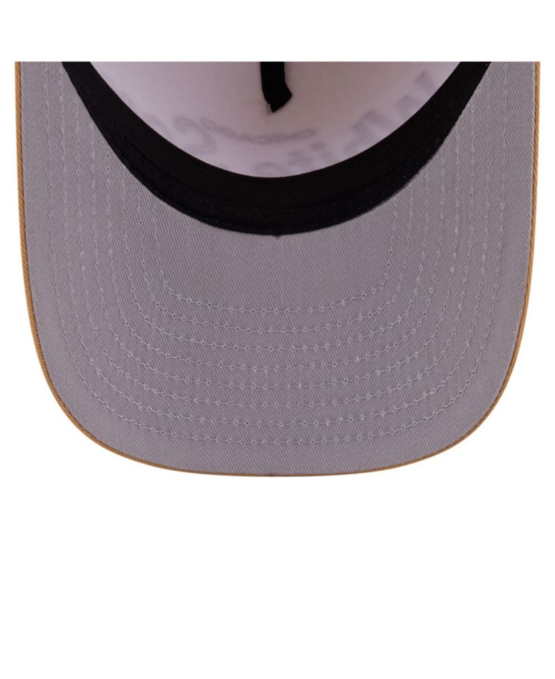 Men's Cream Chicago White Sox Herringbone 9FIFTY A-Frame Snapback Hat