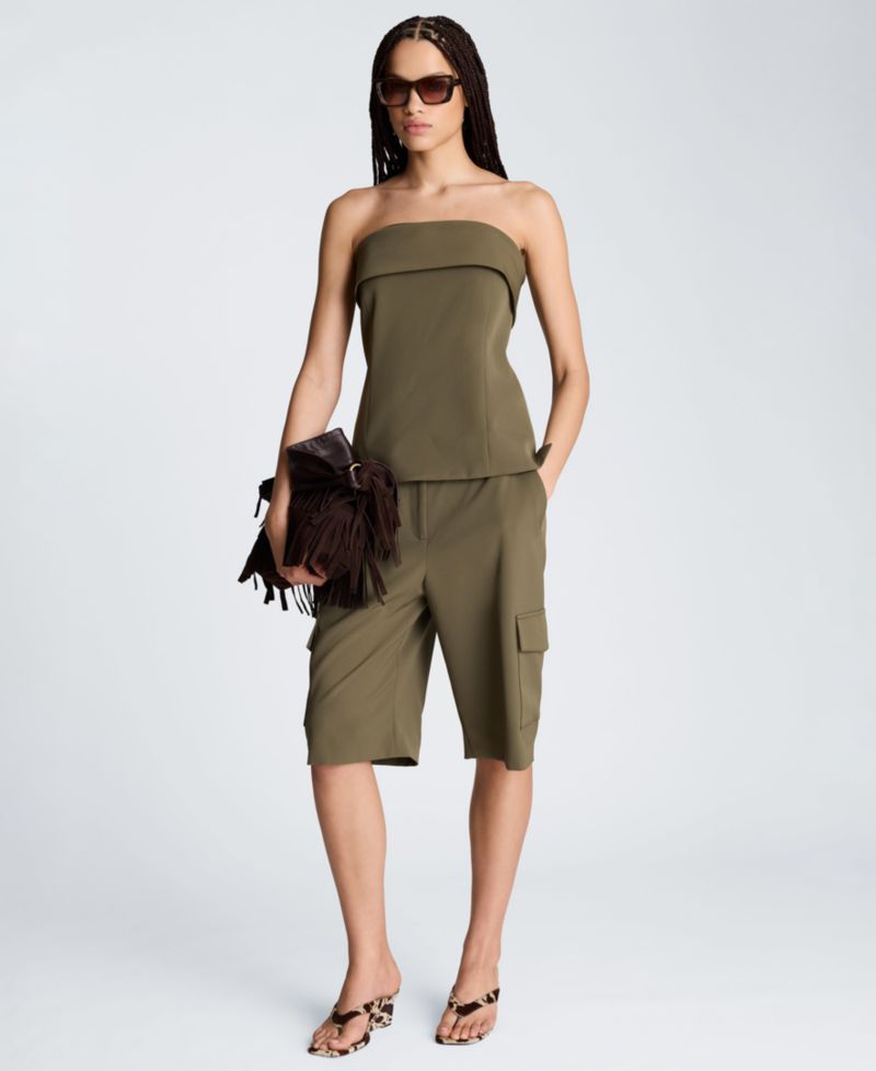 Women's Strapless Bustier Top