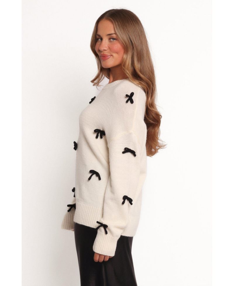 Women's Voss Bow Knit Sweater