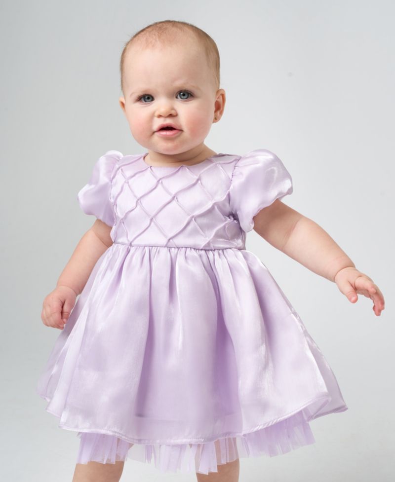 Baby Girls Shimmer Organza Social Dress