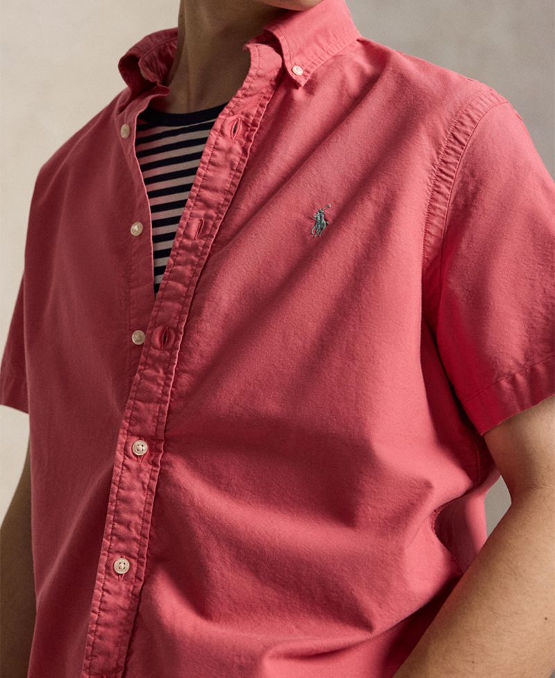 Men's Garment-Dyed Oxford Shirt