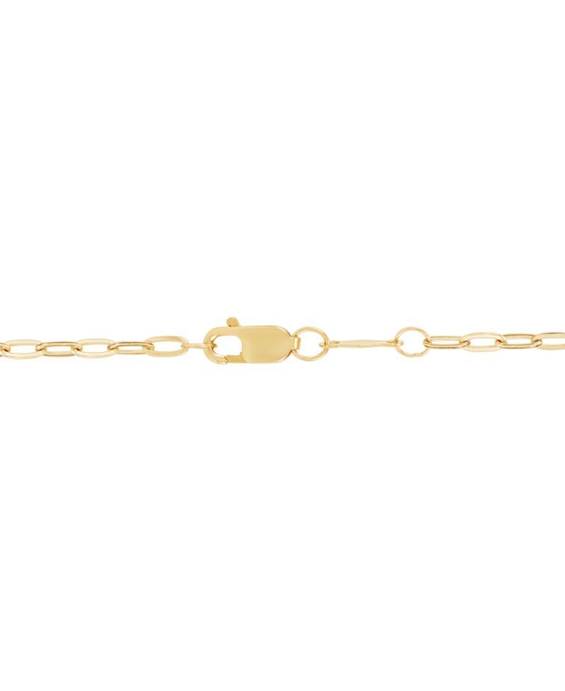 "Mama" Pendant Necklace in 10k Yellow Gold