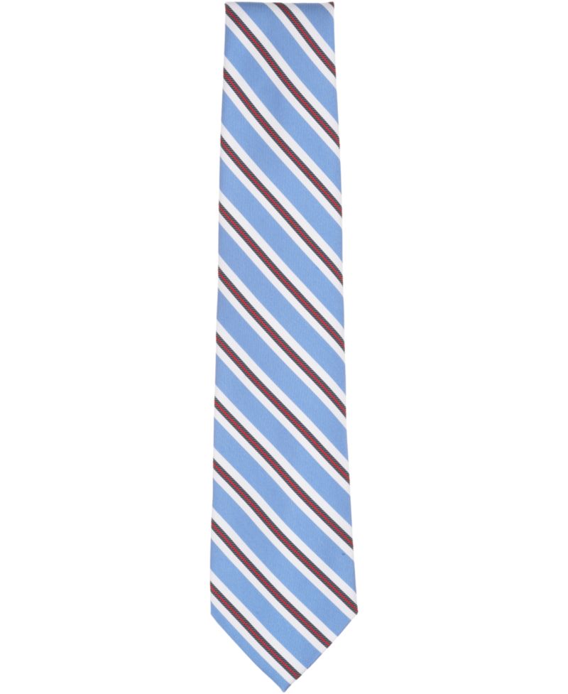 Men's Double Stripe Pattern Classic Tie