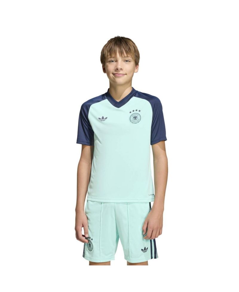 Big Boys and Girls Turquoise Germany National Team 2026 Pre-Match Jersey