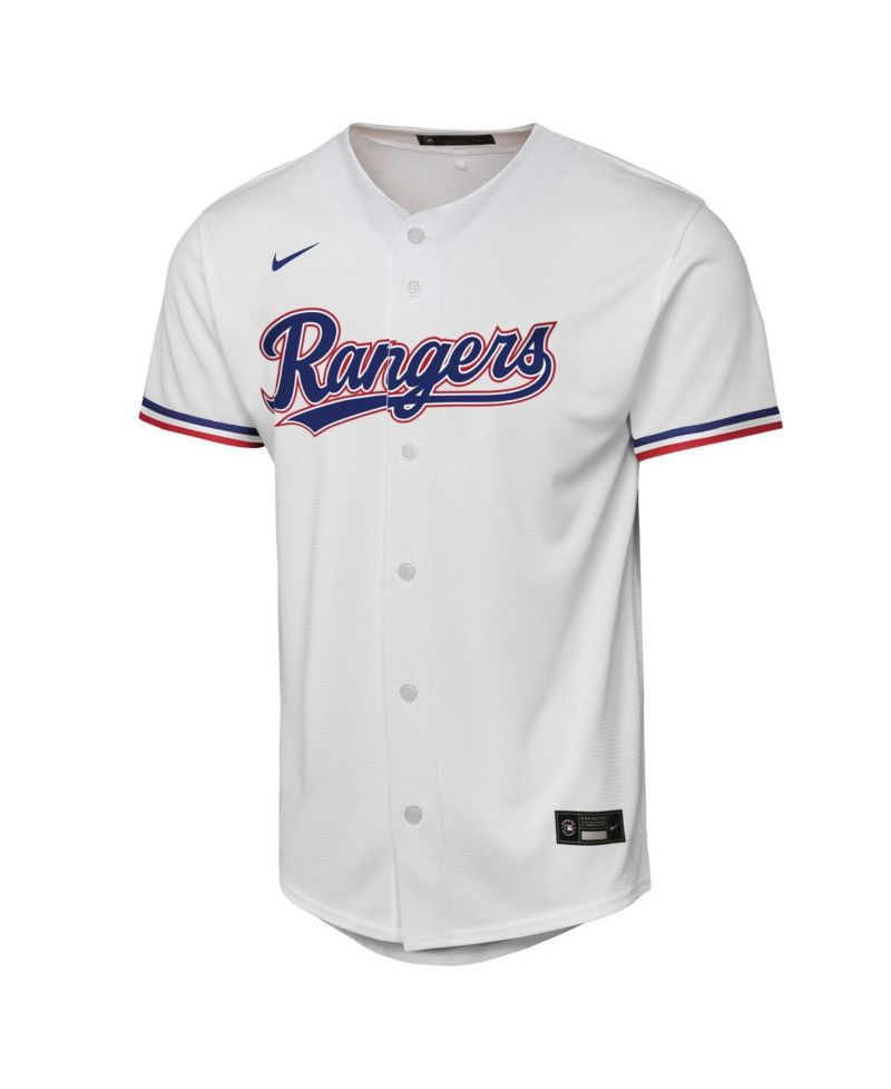 Big Boys and Girls Marcus Semien White Texas Rangers Home Replica Player Jersey