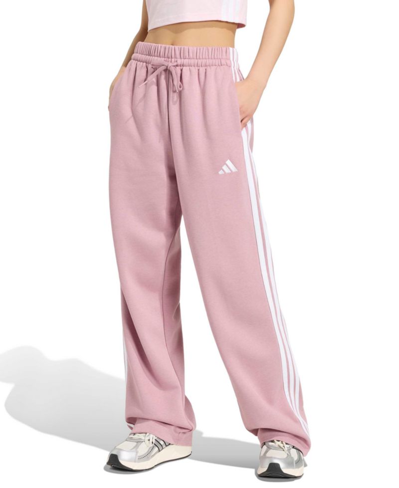 Зауженные брюки из флиса в 3 полосы Women's Essentials
