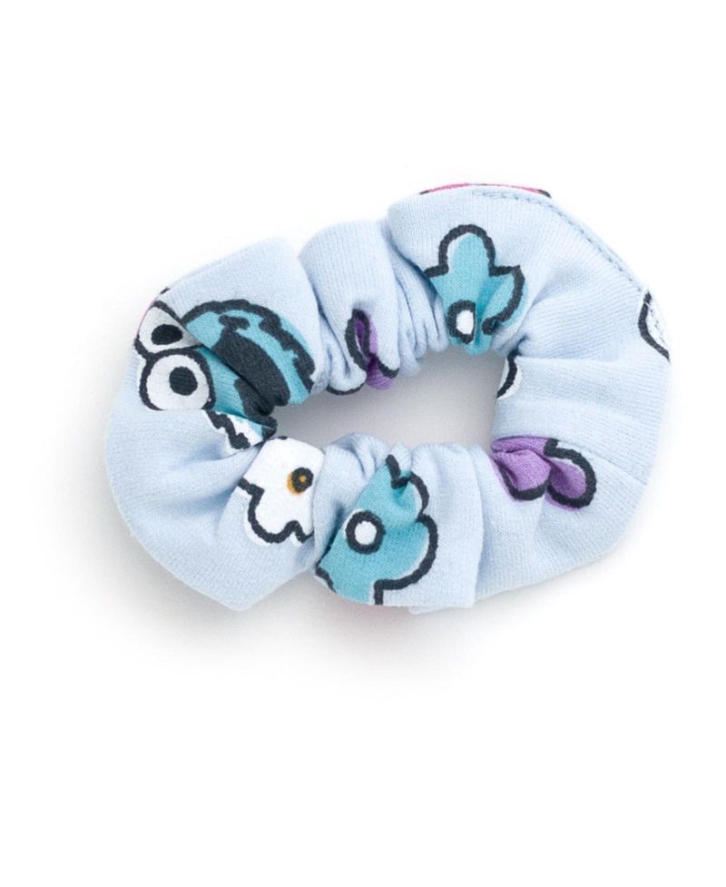 Little Girls 2-Piece Skater Dress and Scrunchie Set