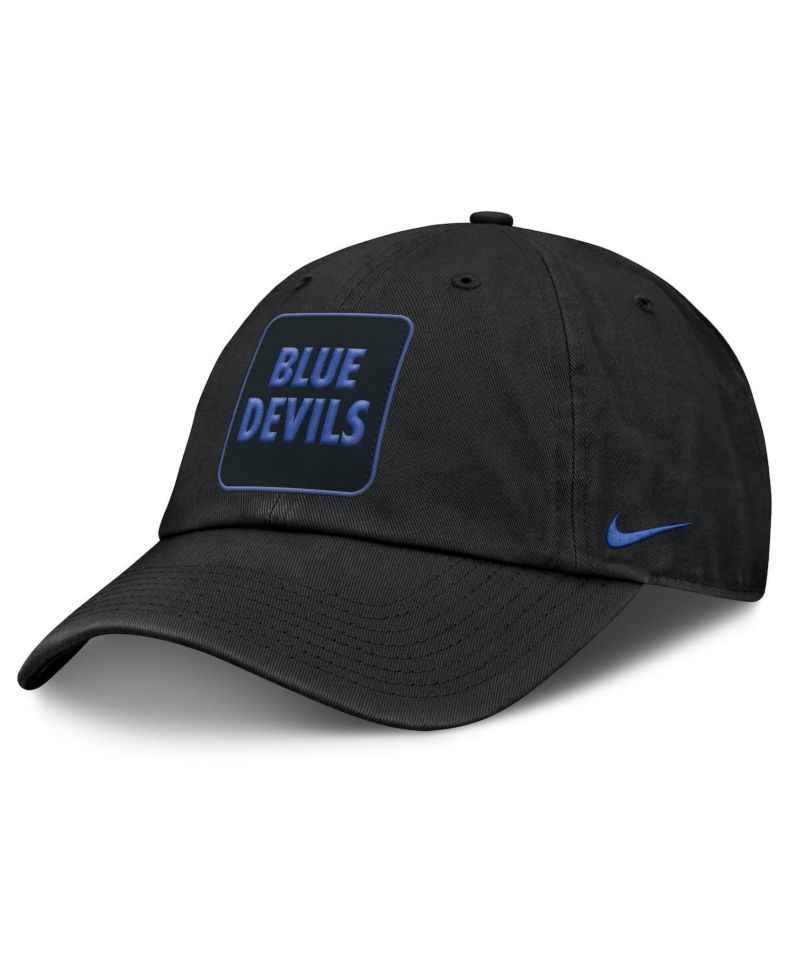 Men's Black Duke Blue Devils Local Club Adjustable Hat