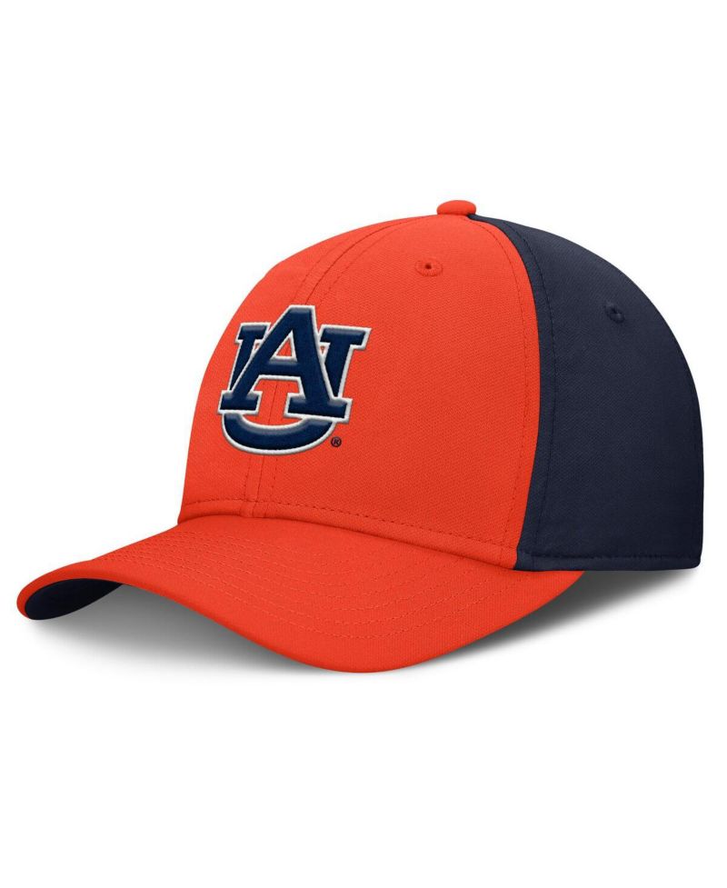 Men's Orange/Navy Auburn Tigers 2025 Sideline Rise Local Dri-FIT Flex Hat