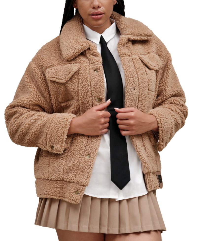 UGG Women's Frankie Sherpa Fleece Trucker Jacket