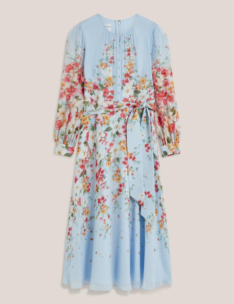 Liberty Silk Midi Dress