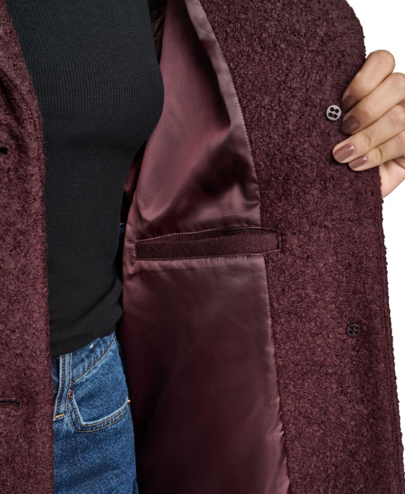 Women's Regine Slim Wool-Blend Boucle Coat