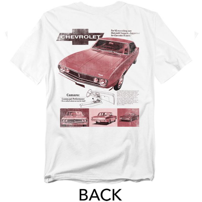 Men's Chevrolet Camaro Sport Coupe Front Back T-Shirt