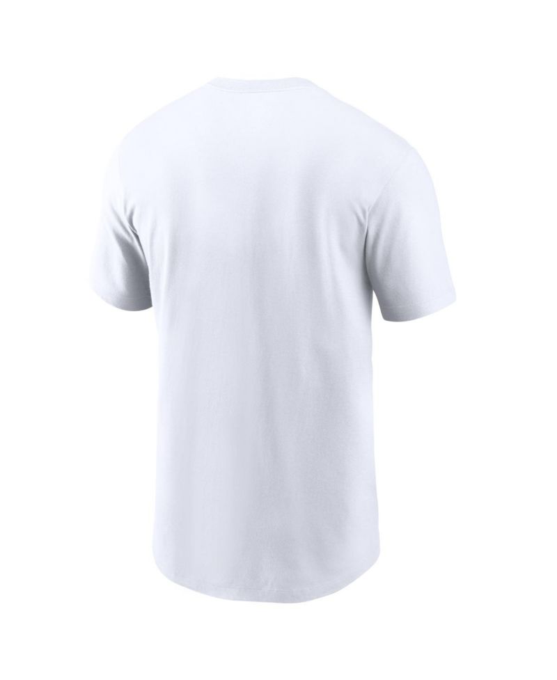 Men's White Baltimore Orioles Cooperstown Collection Wordmark T-Shirt