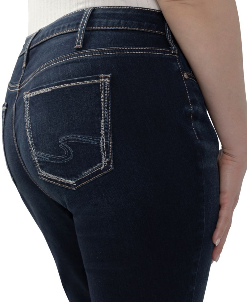 Plus Size Suki Curvy Fit Slim Bootcut Jeans