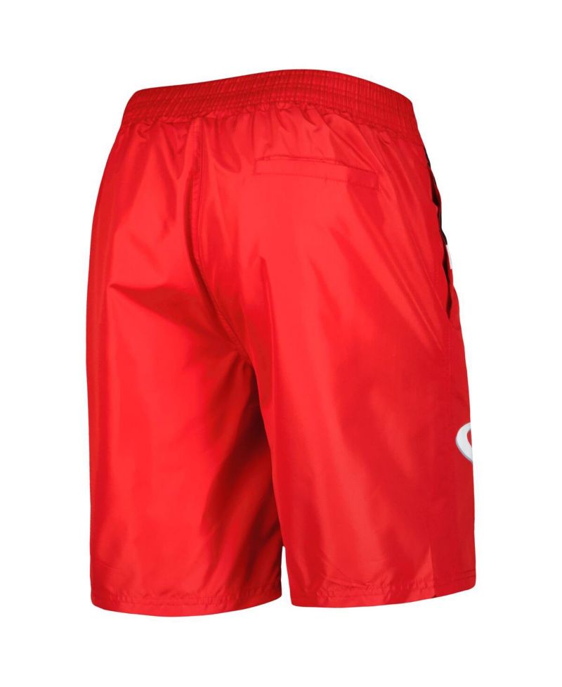 Men's Red Houston Rockets Sea Wind Swim Trunks