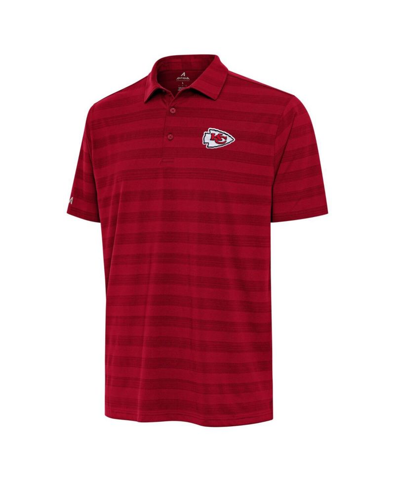 Men's Red Kansas City Chiefs Big & Tall Tunnel Polo Shirt