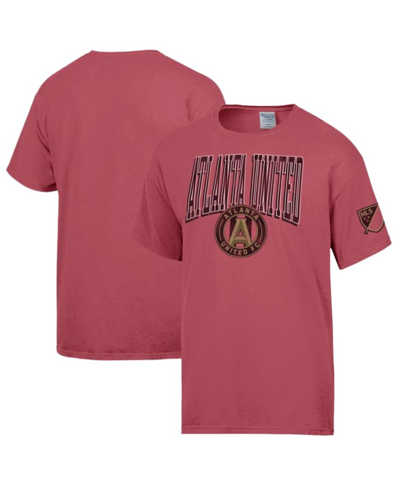 Men's Red Atlanta United FC ComfortWash T-Shirt