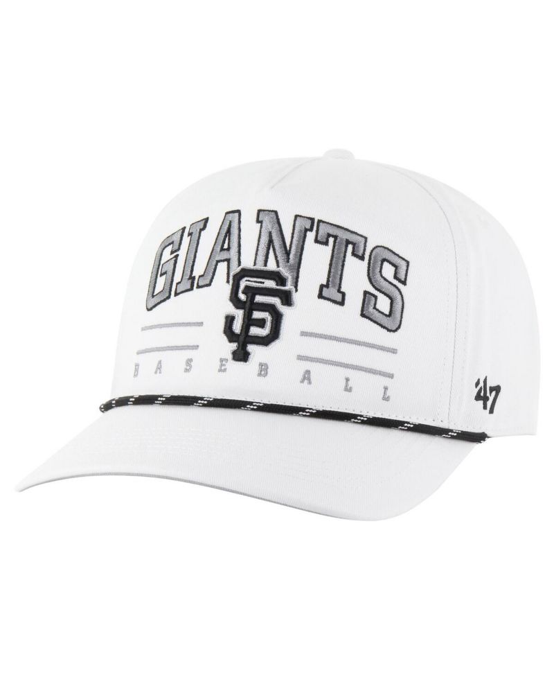 Men's White San Francisco Giants Roscoe Speckle Hitch Adjustable Hat