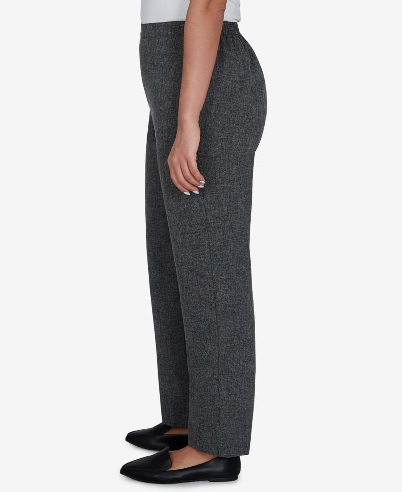 Women's Pull-On Straight-Leg Mid-Rise Pants