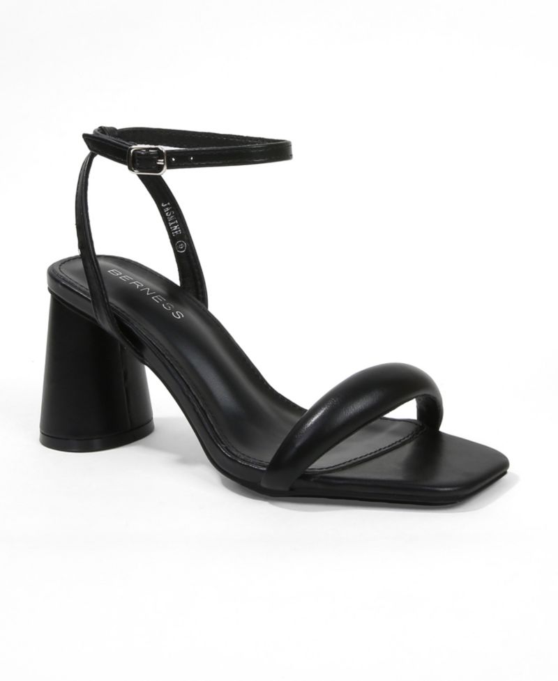 Women's Jasmine Elegant Puffy Strap Block Heel Sandals