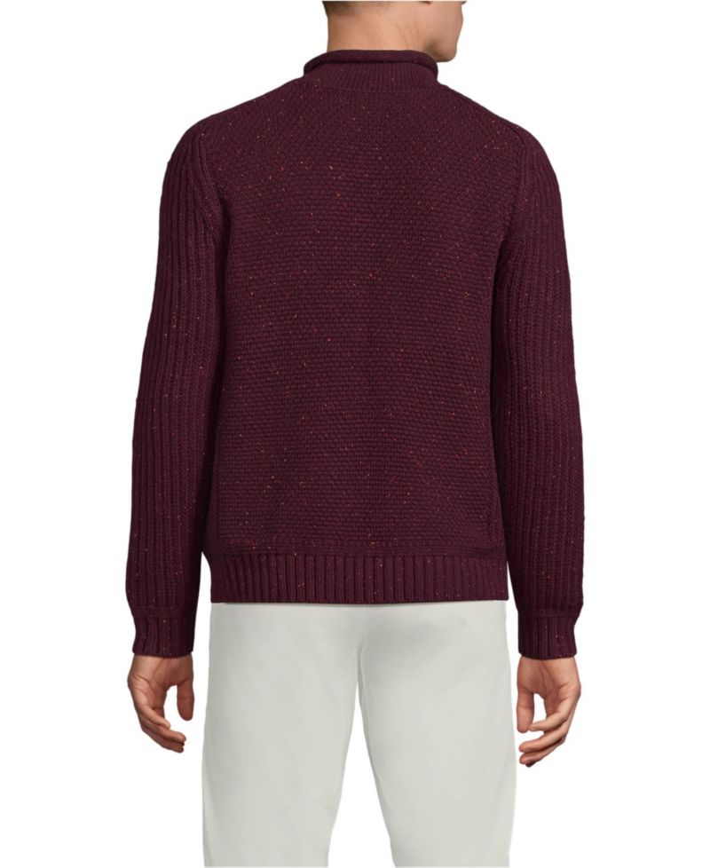 Men's Long Sleeve Roll Neck Sweater