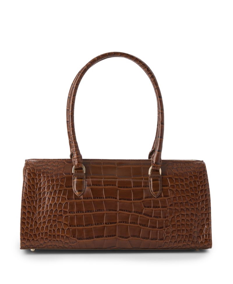 Sophia Large Leather Satchel Bag
