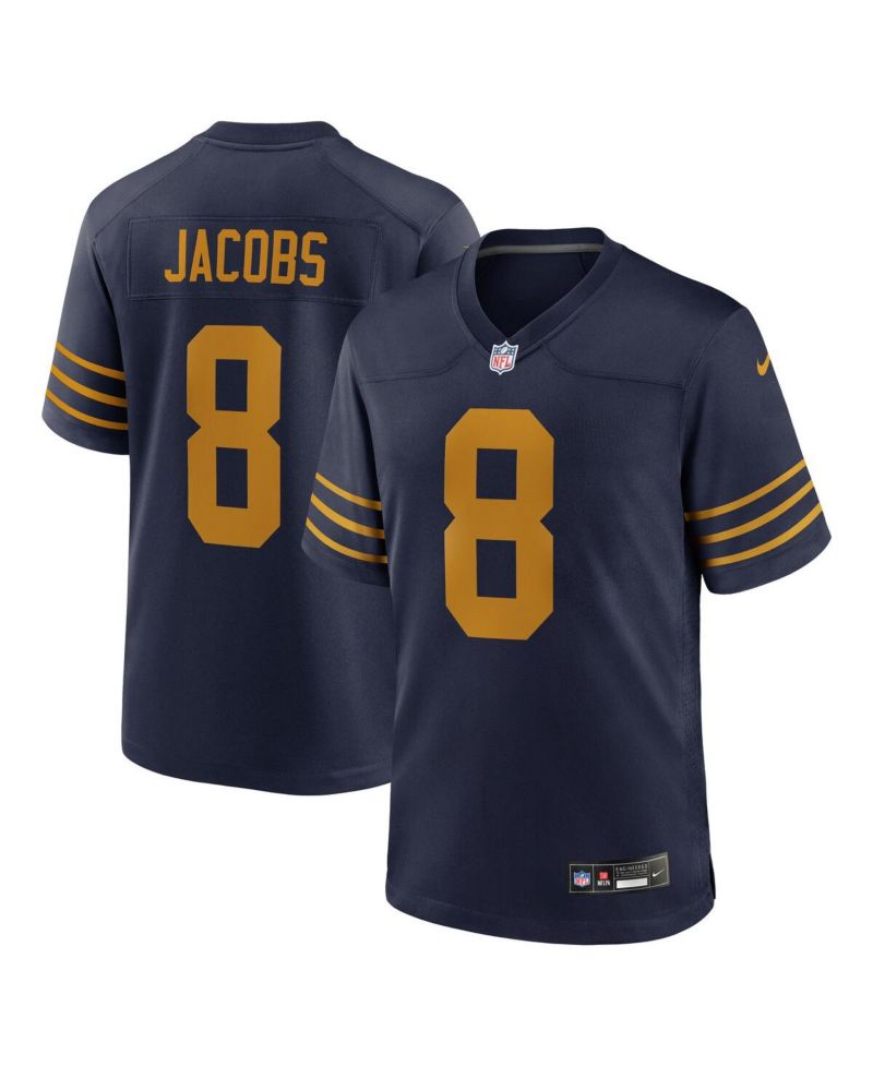 Men's Josh Jacobs Navy Green Bay Packers The 1923 Classic Game Jersey