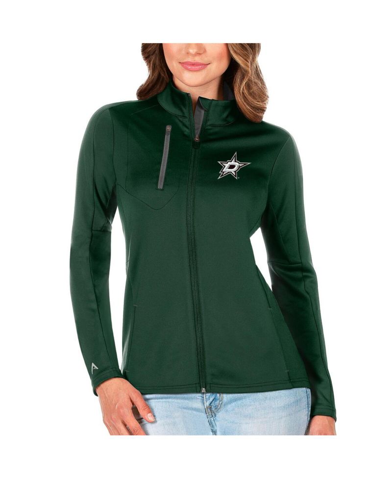 Women's Green/Charcoal Dallas Stars Generation Full-Zip Pullover Jacket