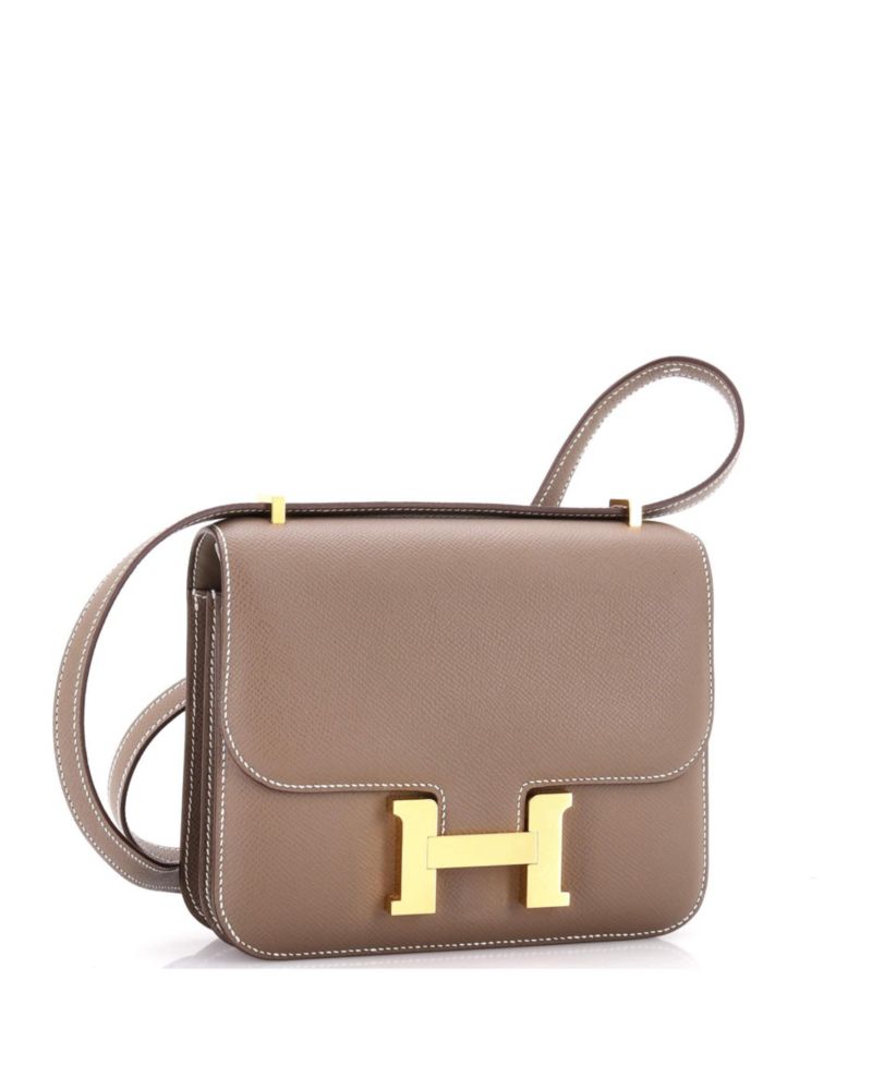 Pre-Owned Hermes 18 Constance NM Bag Epsom