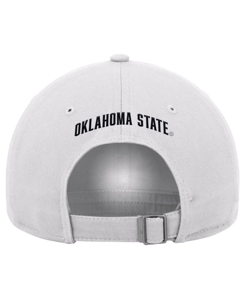 Men's White Oklahoma State Cowboys 2026 On-Field Club Adjustable Hat