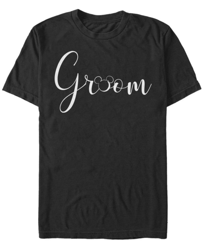 Men's Disney Groom Short Sleeve Crew T-shirt
