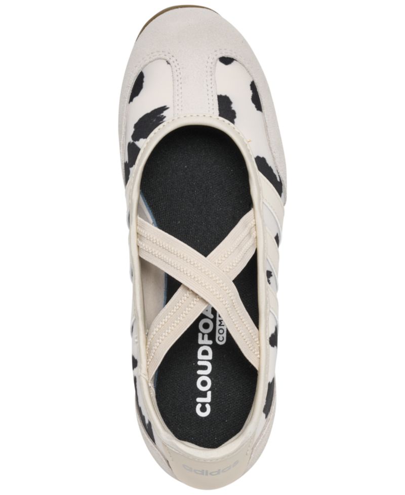 Women's Barreda Mary Jane Cow Print Sneakers from Finish Line