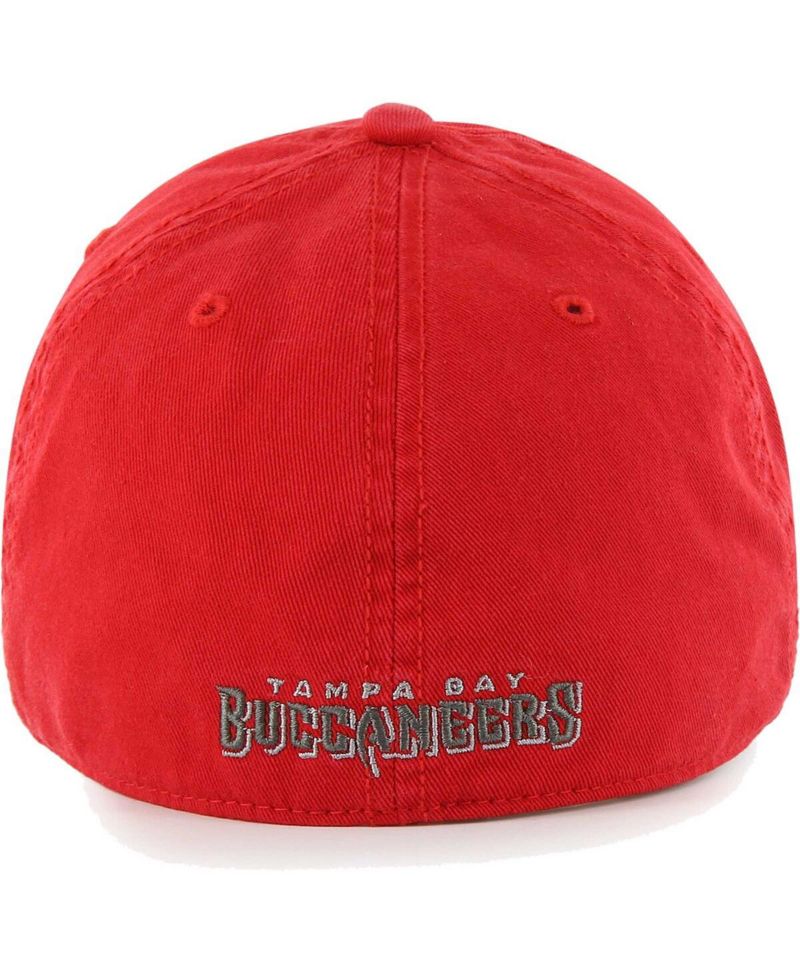 Men's Red Tampa Bay Buccaneers Franchise Logo Fitted Hat