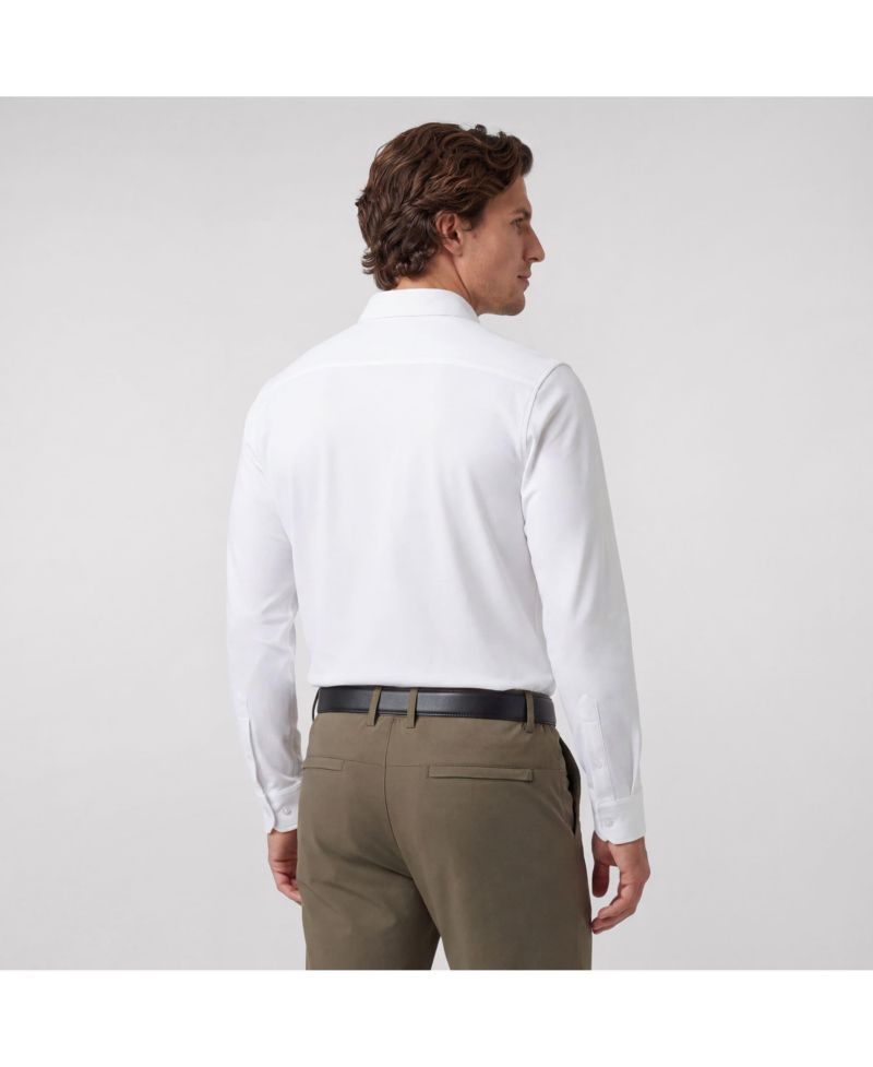 Men's Everywear Button-Down Classic-Fit Dobby Weave Shirt