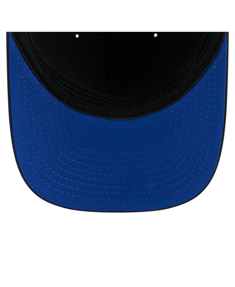 Men's Black Duke Blue Devils 39THIRTY M-Crown Stretch Hat