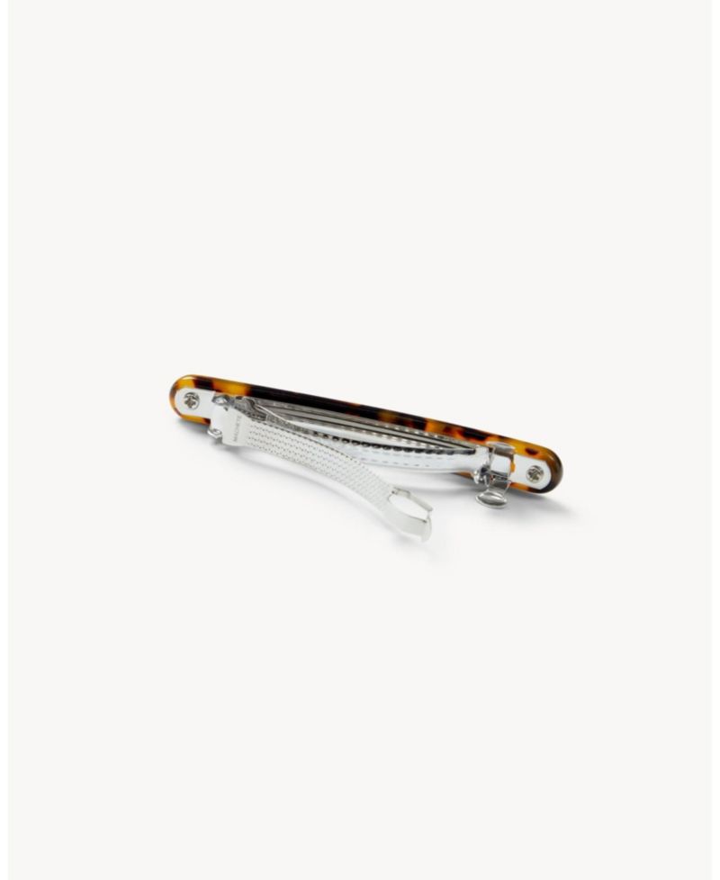Midi Paris Barrette in Classic Tortoise