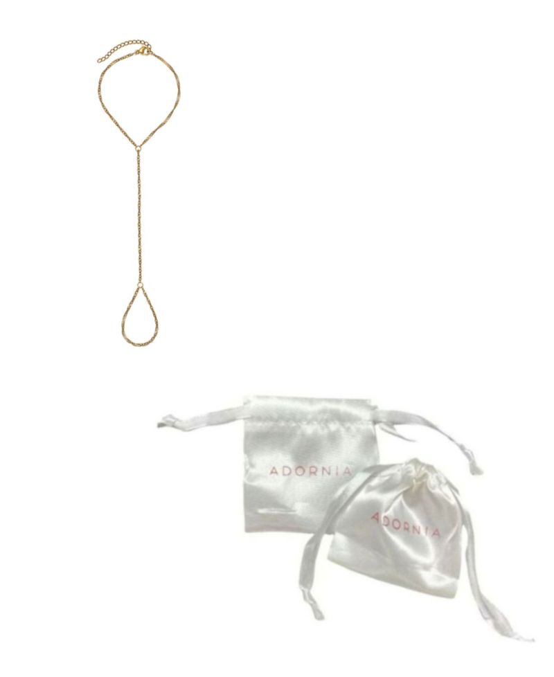 Tarnish Resistant Gold V Handchain